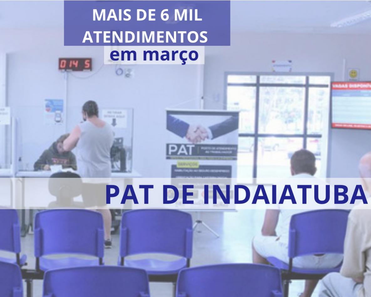 O Posto de Atendimento ao Trabalhador de Indaiatuba apresenta mais de 6 mil atendimentos em Março - Uma análise detalhada