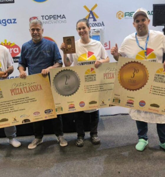Pizza de Franca conquista 3° lugar em competição nacional e representará o Brasil nos EUA