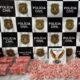 Polícia descobre armazém com mais de 80 kg de drogas em Santa Bárbara