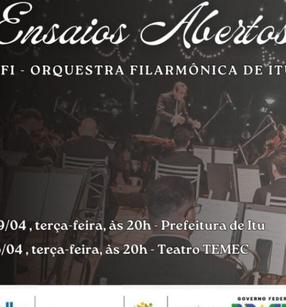 Prefeitura de Itu promove Ensaios Abertos da Orquestra Filarmônica