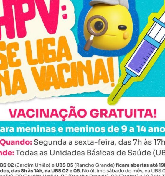 Promoção de Vacinação Gratuita Contra HPV em Itu