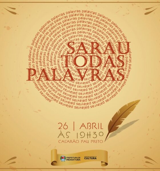 Sarau Todas as Palavras - Uma Celebração Cultural em 26 de Abril