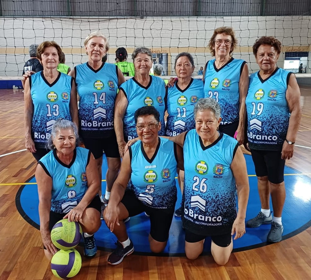 Superliga de Vôlei Melhor Idade - Salto é palco de 14 competições emocionantes