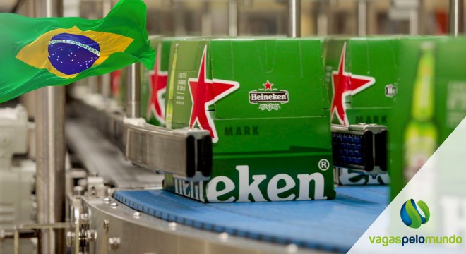 Vagas no Brasil na Heineken - Cervejaria holandesa recruta profissionais em diversos estados
