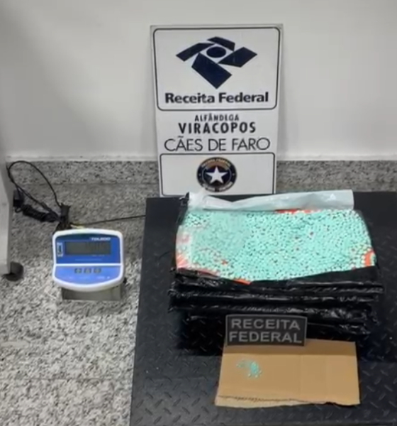 Operação Antidrogas Apreende Enorme Quantidade de Entorpecentes no Aeroporto de Viracopos