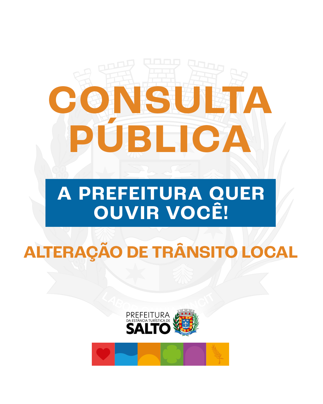 Prefeitura da Estância Turística de Salto Promove Consulta Pública sobre Mudanças no Trânsito em Três Vias