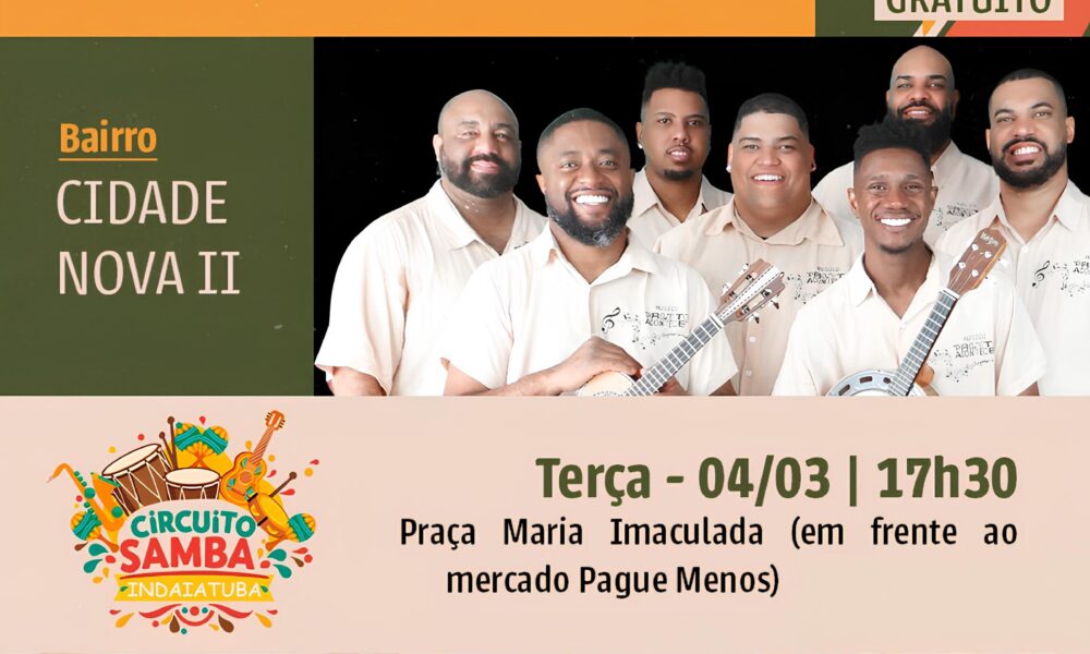 Samba na Comunidade Um Convite Cultura e Integra o no Dia 4 de Mar o