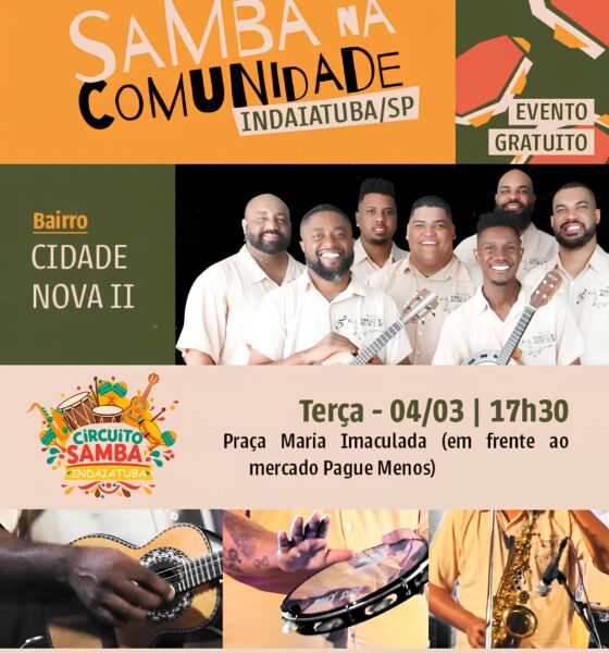 Samba na Comunidade: Um Convite à Cultura e Integração no Dia 4 de Março 16 Samba na Comunidade Um Convite Cultura e Integra o no Dia 4 de Mar o