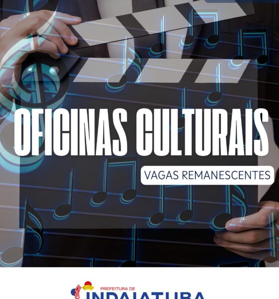 Aproveite as Oportunidades: Inscrições Abertas para 974 Vagas Remanescentes nas Oficinas Culturais! 16 Aproveite as Oportunidades Inscri es Abertas para 974 Vagas Remanescentes nas Oficinas Culturais