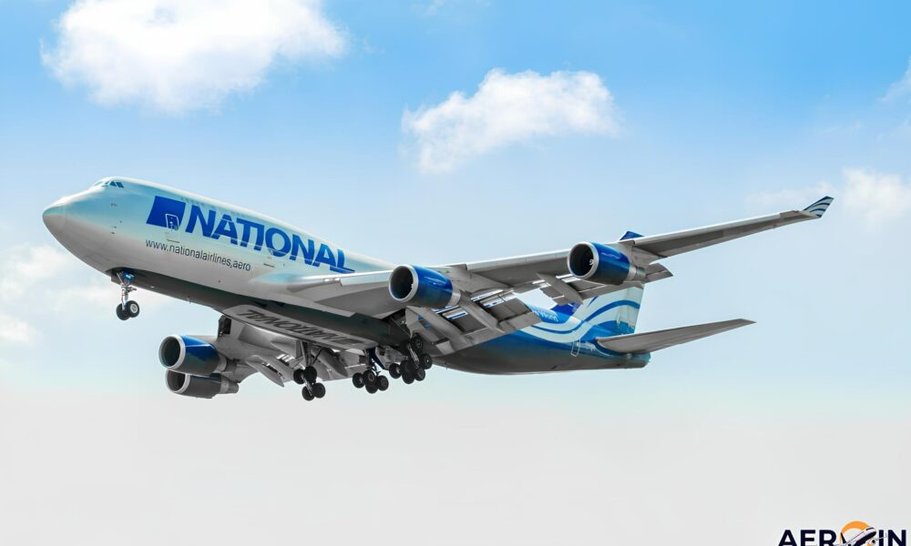 Boeing 747 da National Airlines O Gigante dos C us Retorna ao Brasil em Miss o Especial