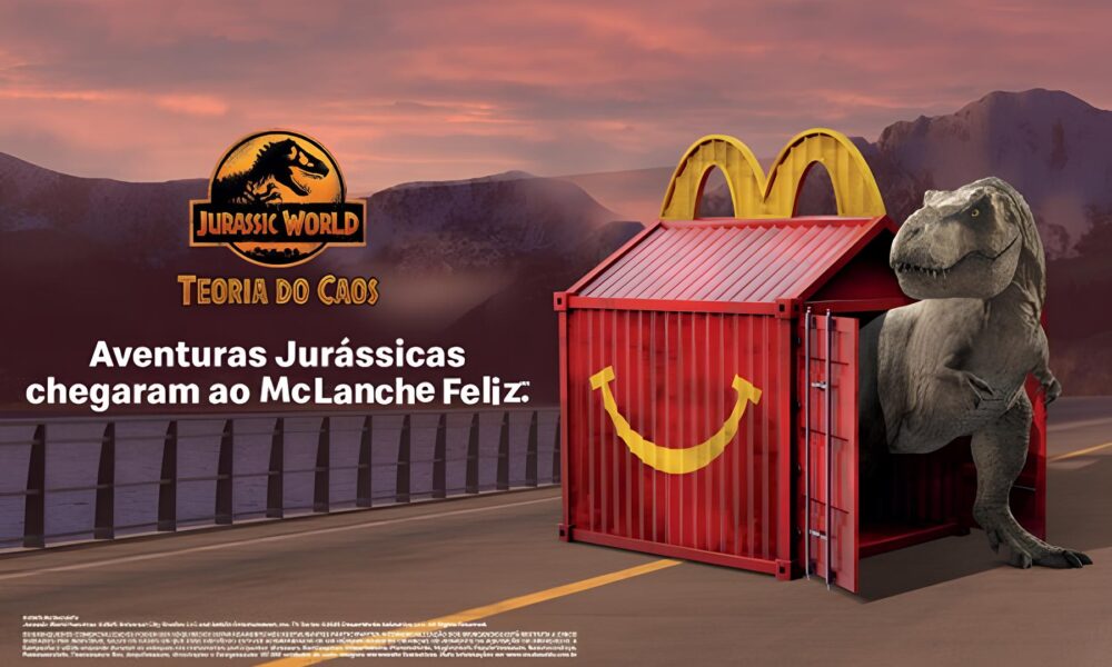 Jurassic World no McLanche Feliz A Nova Era dos Brinquedos Pr Hist ricos