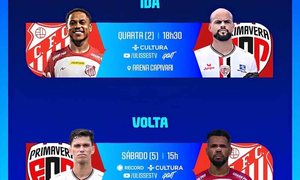 O Duelo Decisivo Primavera e Capivariano Escrevem o Cap tulo Final da S rie A2 Paulista