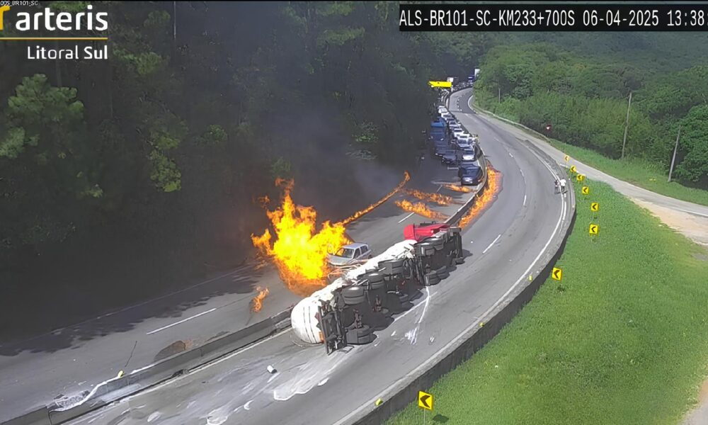 Quando a Estrada Vira um Inferno O Dia em que uma Carreta Explodiu e Paralisou Tudo
