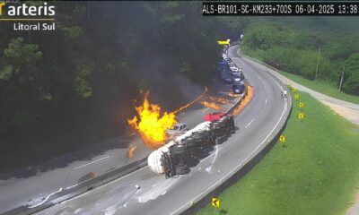 Quando a Estrada Vira um Inferno O Dia em que uma Carreta Explodiu e Paralisou Tudo