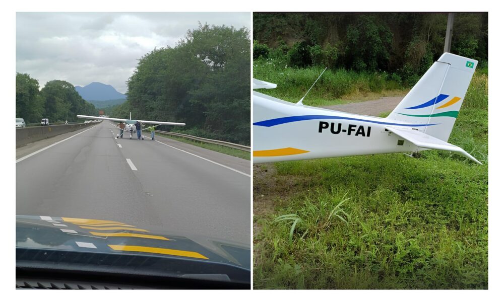 Quando o C u Encontra o Asfalto O Dia em que um Avi o Pousou na BR 101