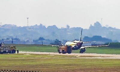 Quando o C u Fica Turvo O Dia em que um Embraer 195 da Azul Retornou ao Ninho sob Amea a