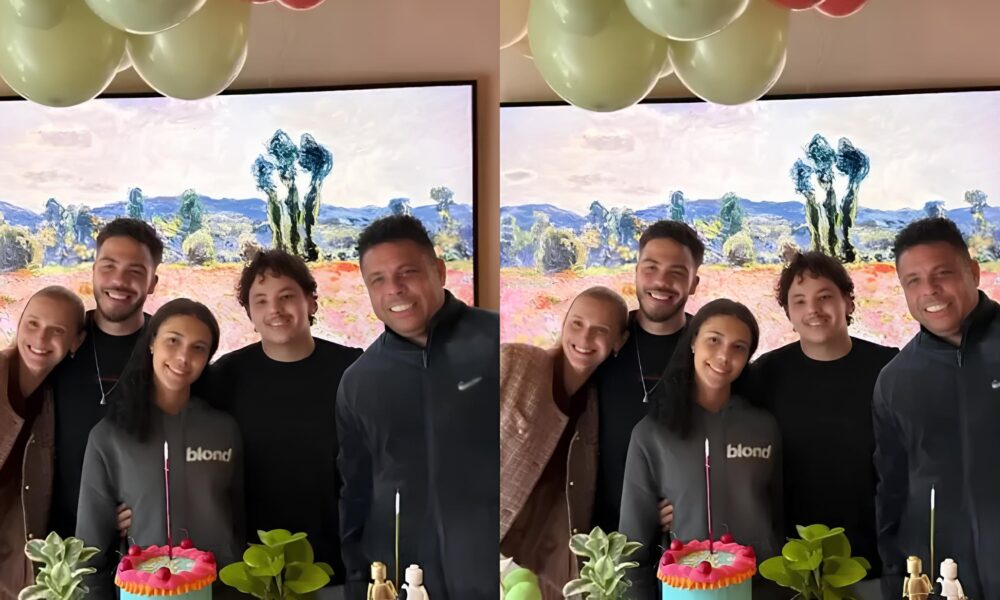 Tr s Vezes Mais Amor Ronaldo Comemora Anivers rio Triplo em Festa Memor vel