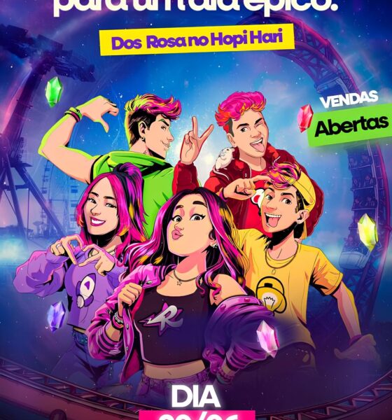 Hopi Hari e Tropa Dos Rosa O Encontro Que Vai Encantar Multid es no Dia 20 de Junho