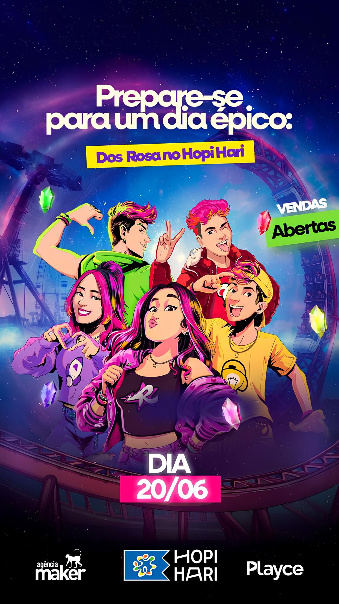 Hopi Hari e Tropa Dos Rosa: O Encontro Que Vai Encantar Multidões no Dia 20 de Junho 15 Hopi Hari e Tropa Dos Rosa O Encontro Que Vai Encantar Multid es no Dia 20 de Junho