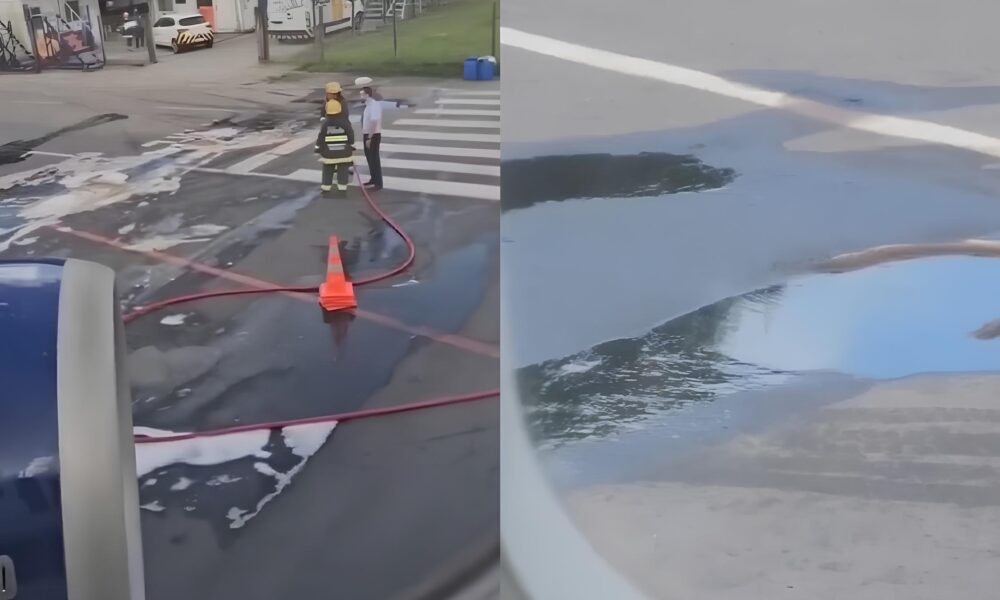 P nico na Pista O Dia em que um Vazamento de Combust vel Paralisou o C u Amaz nico