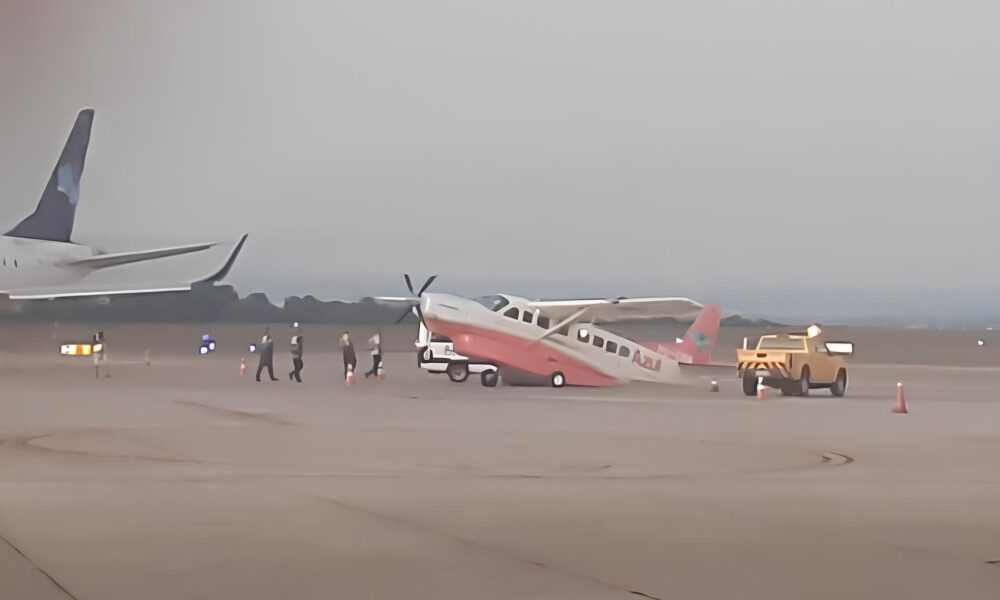 Quando um Avi o Empina na Pista O Incidente em Viracopos Que Chamou a Aten o do Brasil