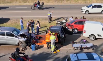 O Dia em que o Tempo Parou na Rodovia de Salto Engavetamento Feridos e o Caos no Tr nsito