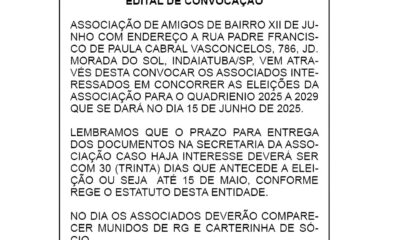 O Futuro do Bairro Est em Suas M os Elei es da Associa o XII de Junho Prometem Virar P gina na Comunidade