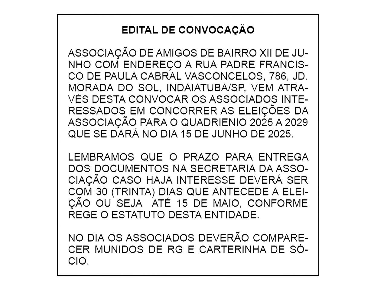 O Futuro do Bairro Está em Suas Mãos: Eleições da Associação XII de Junho Prometem Virar Página na Comunidade 15 O Futuro do Bairro Est em Suas M os Elei es da Associa o XII de Junho Prometem Virar P gina na Comunidade