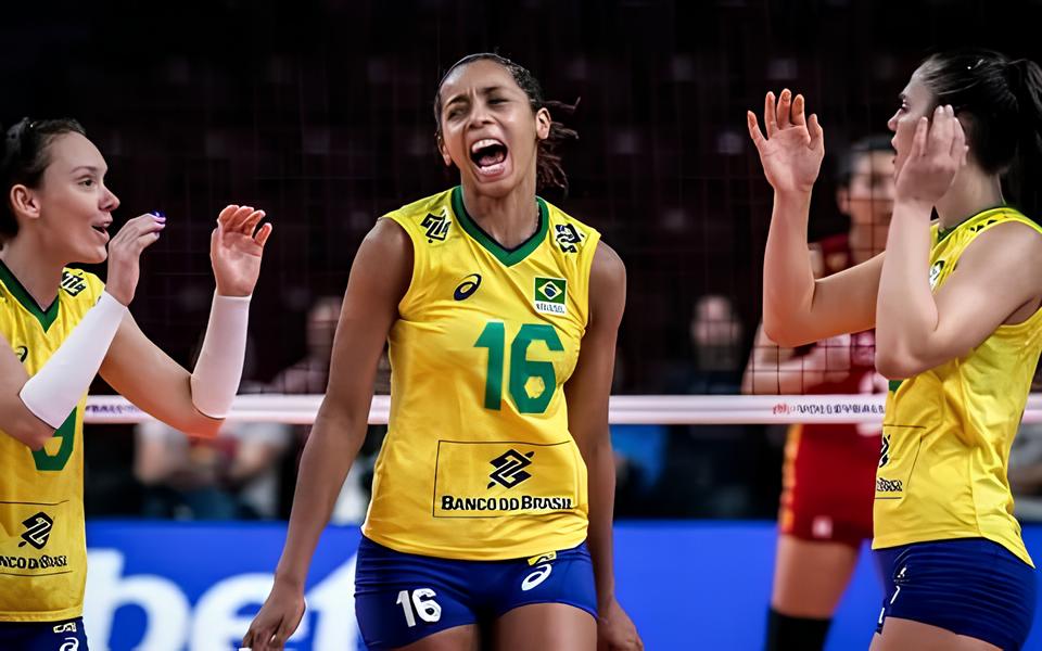 Brasil Conquista o Inimagin vel Uma Virada pica Contra o Jap o Leva a Sele o Final da Liga das Na es