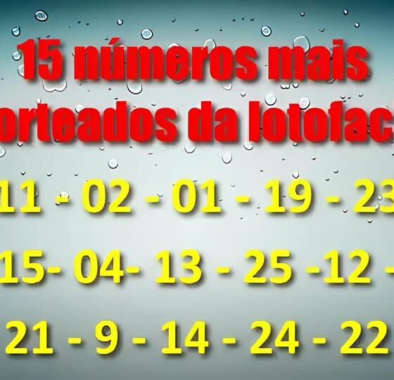 Os Números da Sorte: Lotofácil 3436 Revela os 15 Dígitos que Podem Mudar Vidas para Sempre 16 Os N meros da Sorte Lotof cil 3436 Revela os 15 D gitos que Podem Mudar Vidas para Sempre