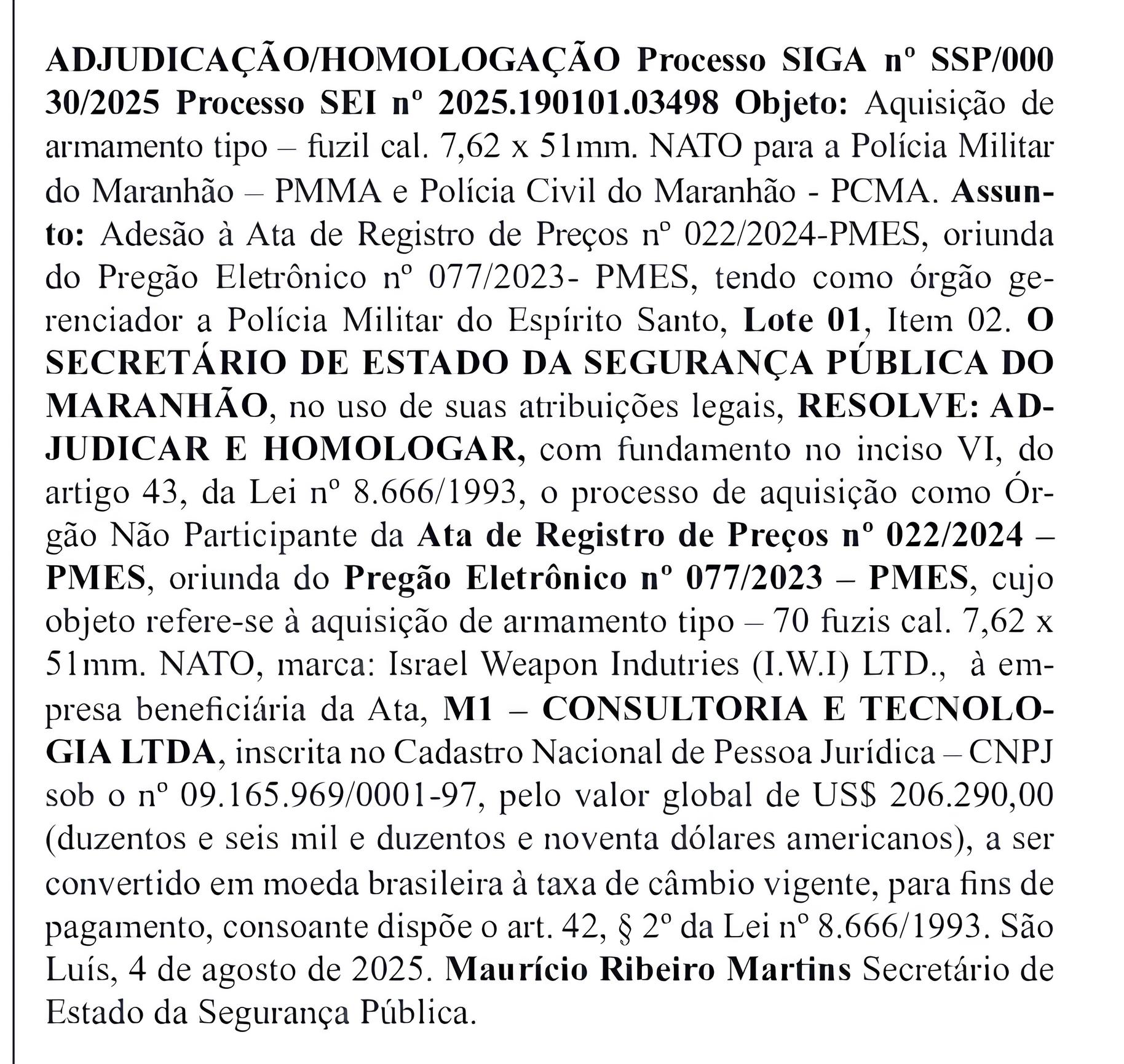Maranh o Declara Guerra ao Crime Organizado Investimento Milion rio em Fuzis Israelenses Promete Virar o Jogo