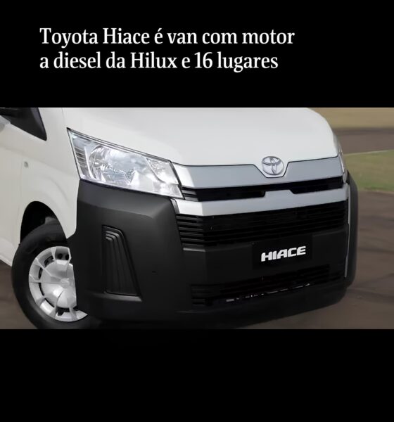 Por Que a Toyota Escolheu uma Pista de Corrida para Apresentar sua Nova Van Hiace