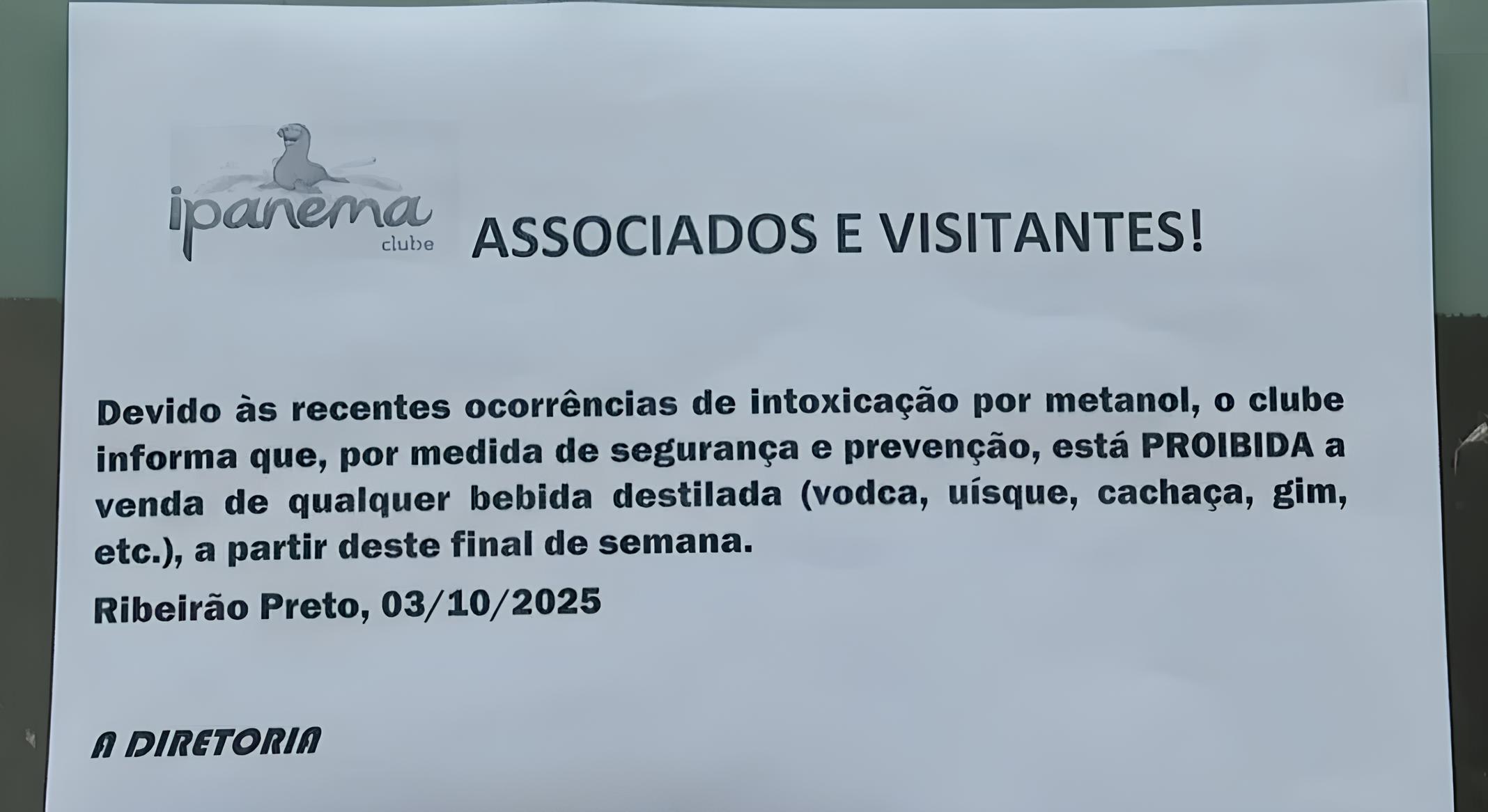 Ribeirão Preto em Alerta: Clubes Fecham o Torneira do Álcool Após Casos Fatais de Metanol — O Que Está Por Trás da Crise Silenciosa nos Bares do Brasil? 9 Ribeir o Preto em Alerta Clubes Fecham o Torneira do lcool Ap s Casos Fatais de Metanol O Que Est Por Tr s da Crise Silenciosa nos Bares do Brasil
