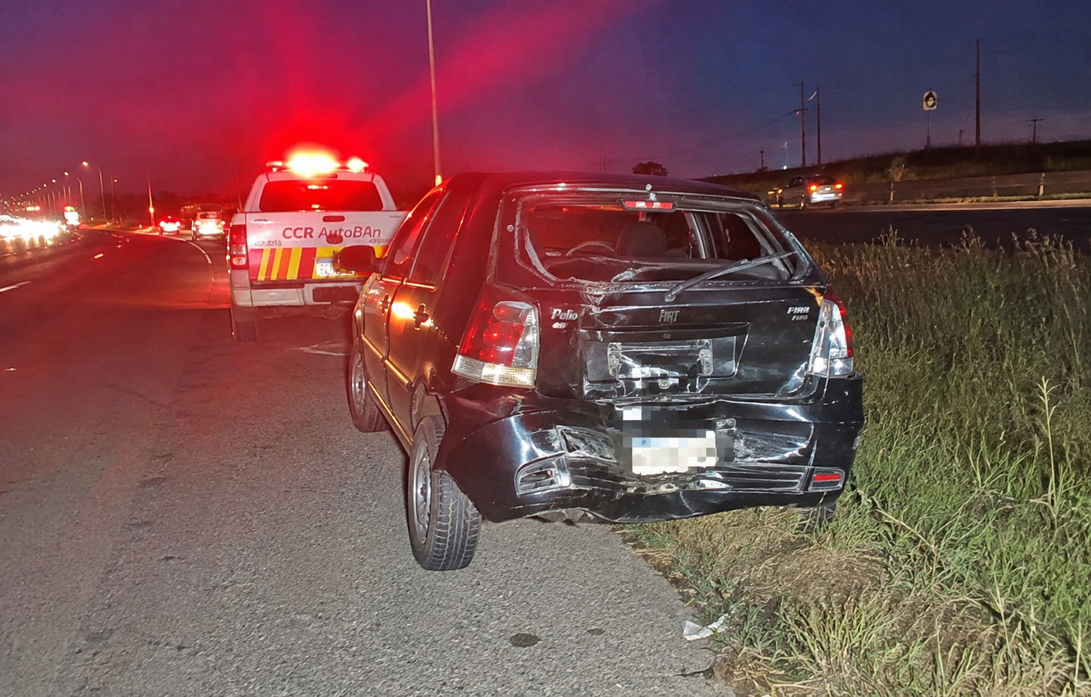 Acidente aconteceu por volta das 19h de segunda-feira (24), no km 42 da SP-75, sentido Sul, em Indaiatuba.
